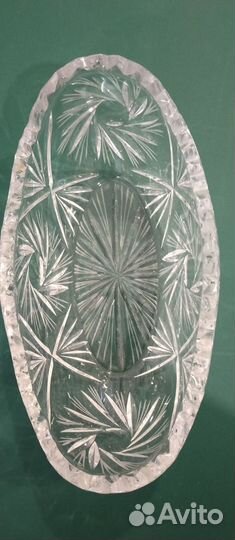 Хрустальная ваза 