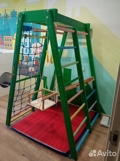 Детский спортивный комплекс для дома Теремок