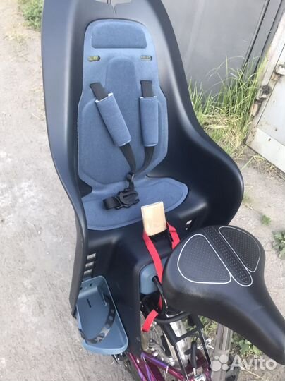 Велосипед с детским креслом