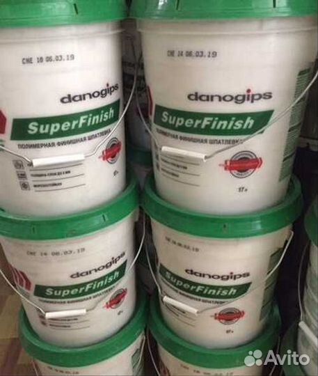 Шпаклевка финишная полимерная danogips (Шитрок) 28кг