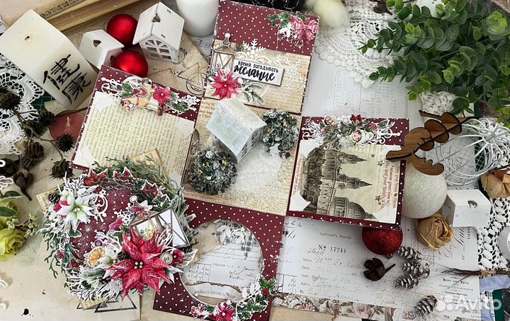 Новогодняя коробочка с сюрпризом