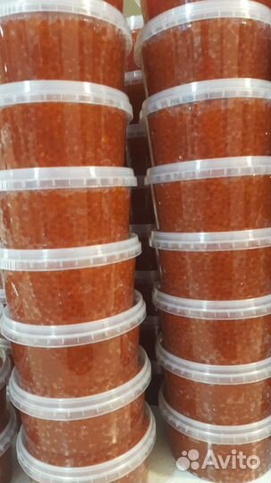 Красная икра горбуши