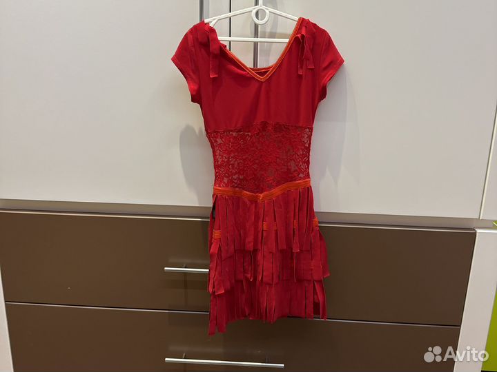 Платье доя танцев 110-120