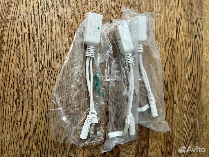 MikroTik Poe gigabit injector + adapter 220v