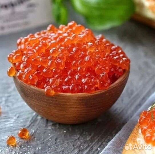 Красная икра горбуши