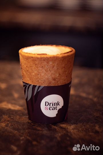 Съедобные стаканчики Drink&eat