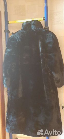 Шуба мутоновая 50 52 рост 156-160
