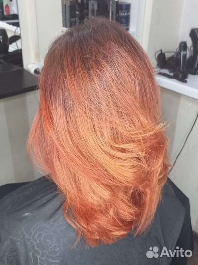 Окрашивание волос