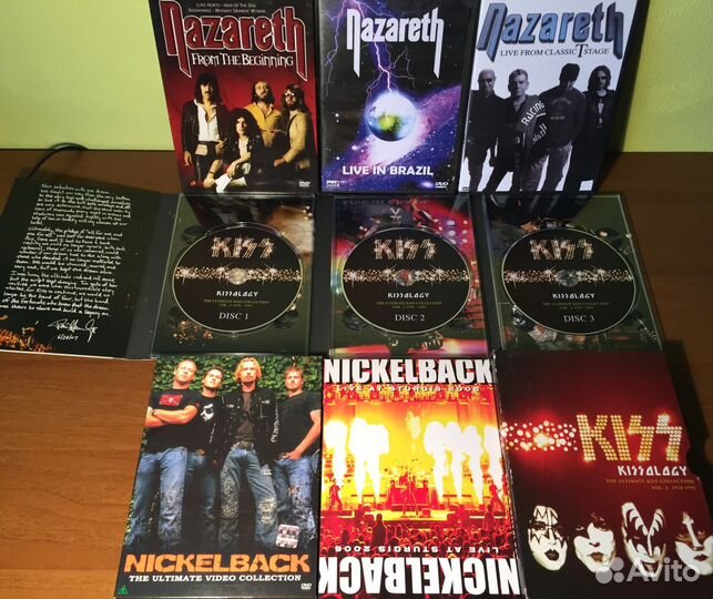 Лицензионные музыкальные DVD