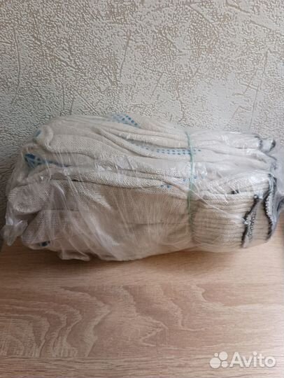 Перчатки рабочие хб с пвх