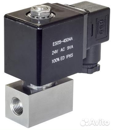 Клапан электромагнитный высокого дав-я 1/4 220/24