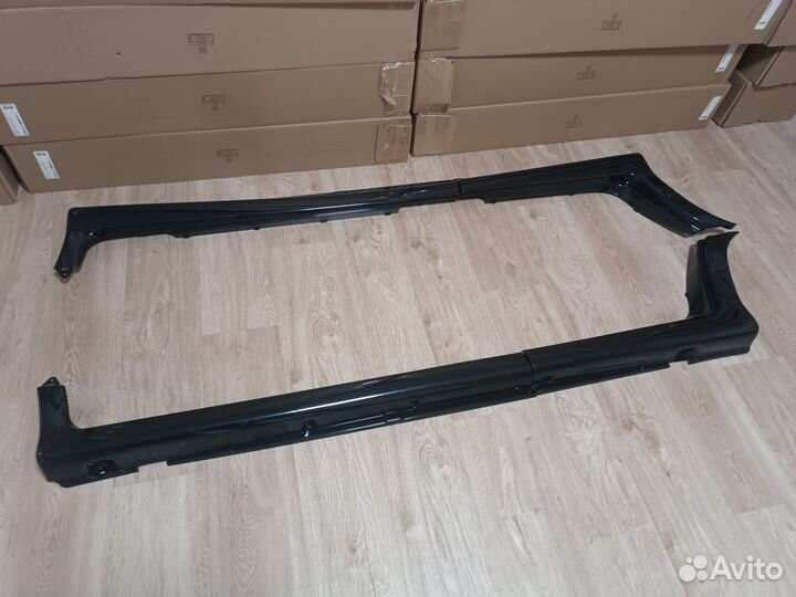 Пороги ваз 2114 ваз 2115 графитовый металлик