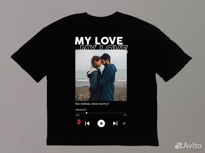 Футболка My Love