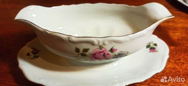 Фарфоровый Соусник Севрский стиль 40-50 г Раритет