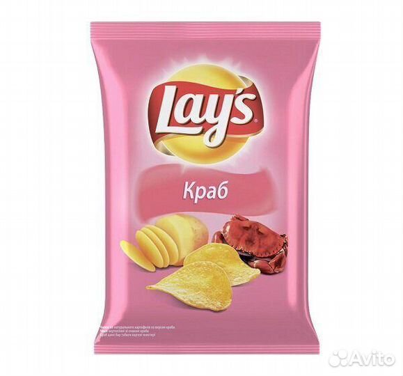 Чипсы LAY'S Краб 37г Frito-Lay