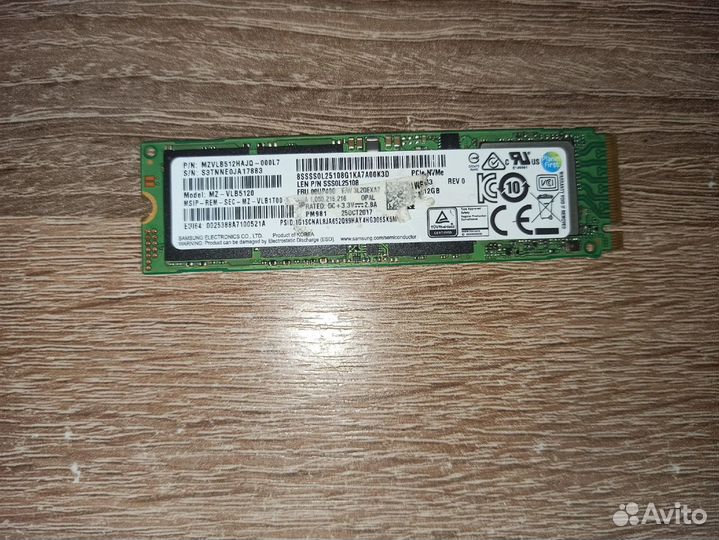 SSD 512 GB M2 nvme SATA