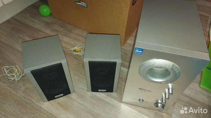 Колонки для компьютера с сабвуфером 2.1