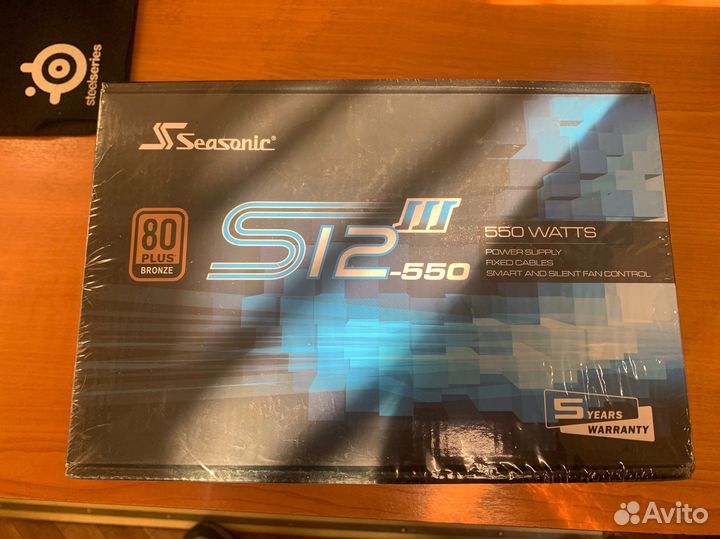 Блок питания 500w seasonic s12 III-500