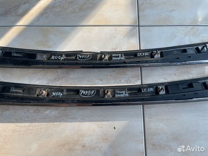 Накладка капота Toyota Land Cruiser Prado 150 С