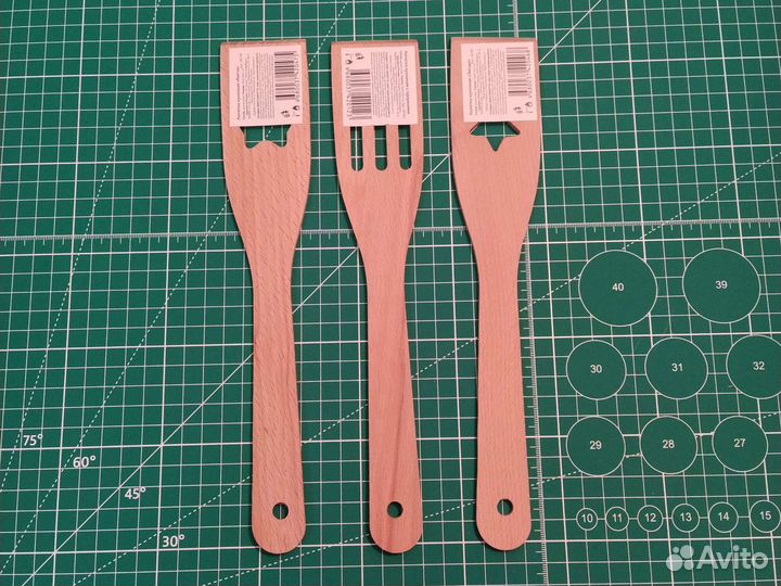 Новые лопатки кухонные деревянные