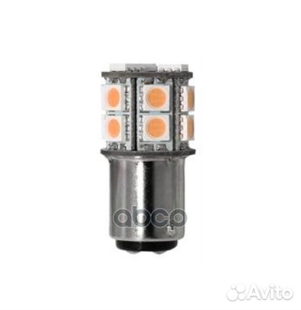 Лампа светодиодная 12V P21W 21W Маяк 2 шт. блис