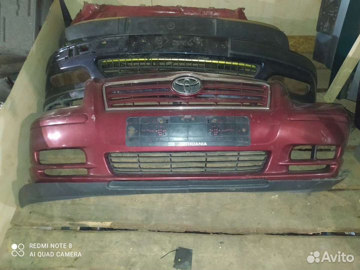 Бампер передний Toyota Avensis 2 2005г