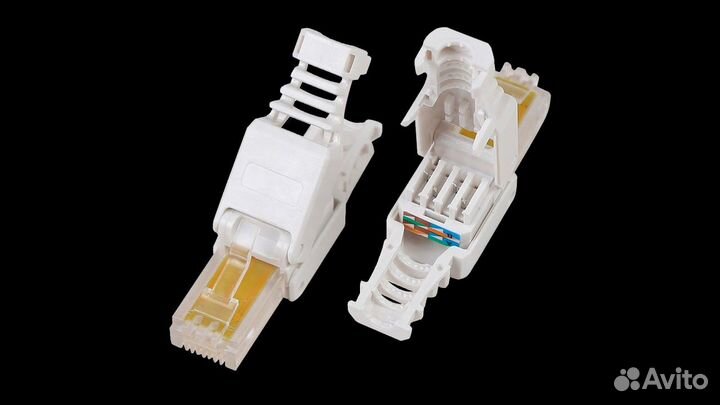 Разъемы без обжима для кабеля Ethernet