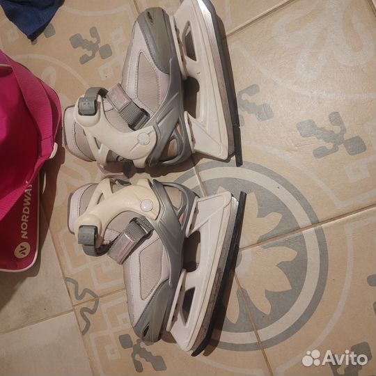 Коньки детские раздвижные 29-32