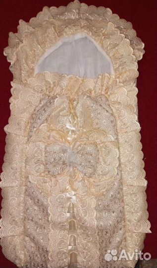 Конверт на выписку летний для девочки