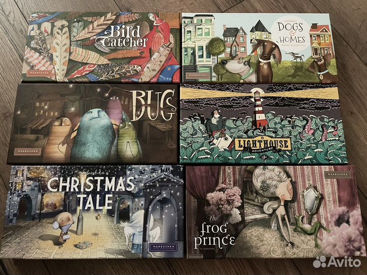 Marbushka Марбушка настольные игры для детей