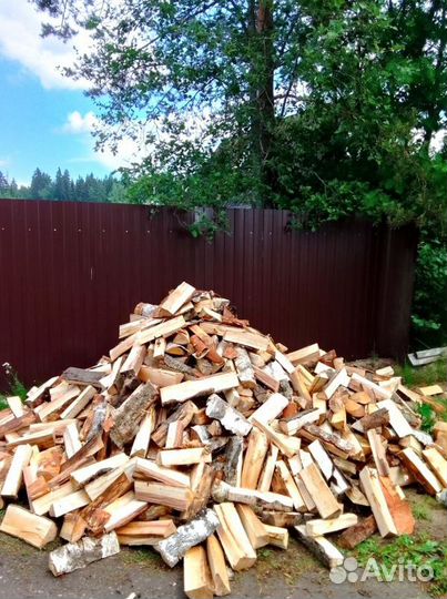 Дрова Березовые от производителя навалом в Выборге