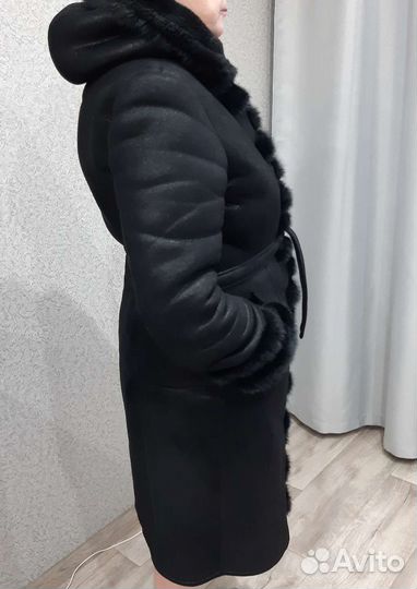 Дубленка зимняя