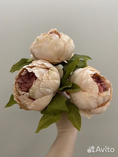 Искусственные цветы Пионы