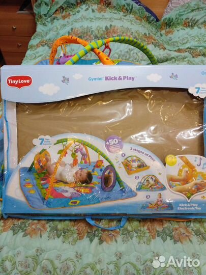 Развивающий коврик tiny love