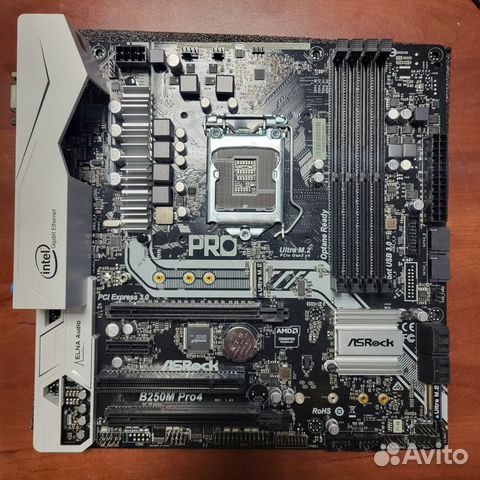 Материнская плата ASRock B250M PRO4 купить в Москве | Электроника | Авито