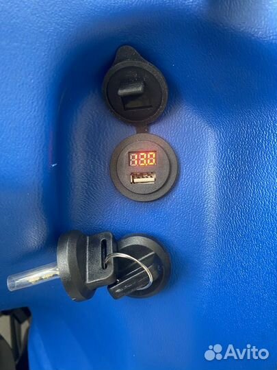 Квадроцикл с псм irbis ATV 200U LUX синий