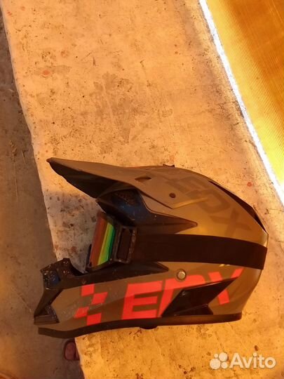 Шлем для мотокросса размер L