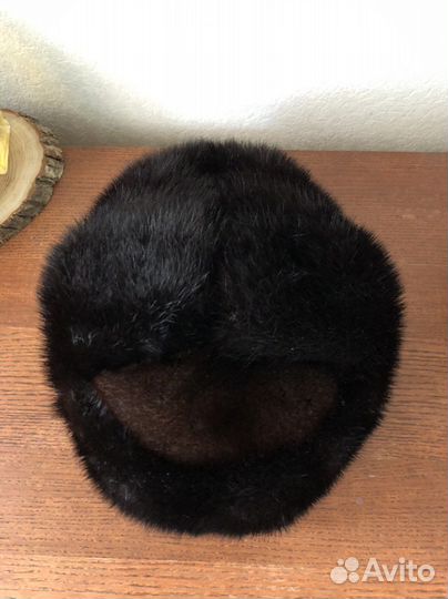Норковая шапка мужская