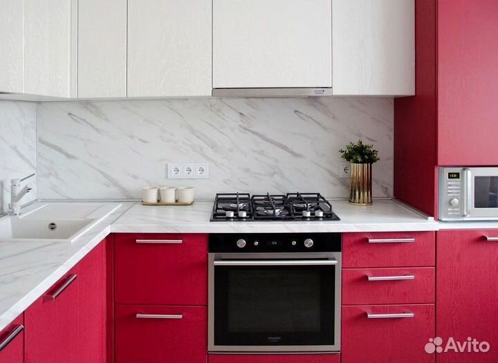 Современная кухня на заказ мдф фасады