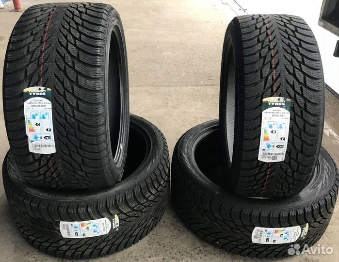 Nokian Tyres Hakkapeliitta R3 SUV 285/40 R21 и 315/35 R21