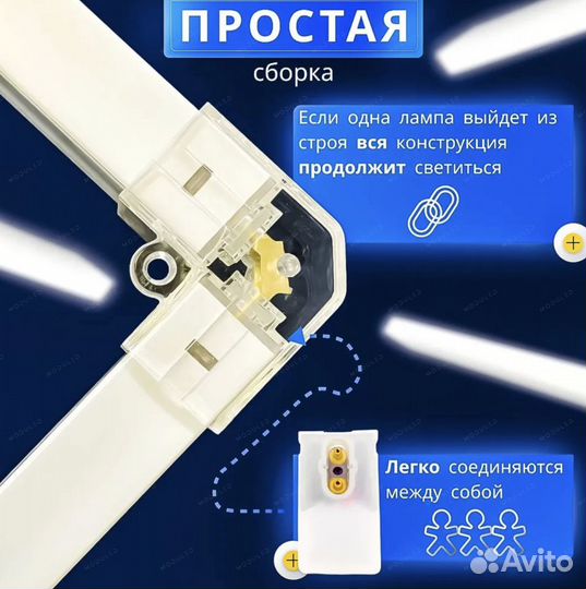 Освещение Соты LED модульное для помещений