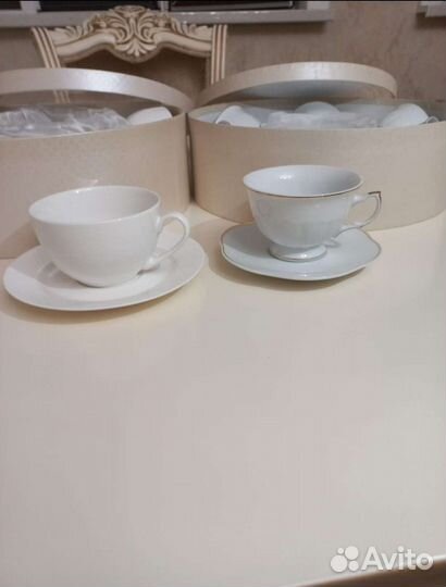 Чашка с блюдцем