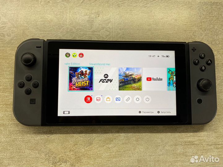 Nintendo switch rev 2 с играми