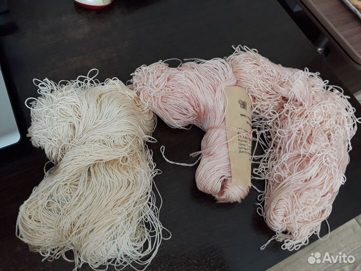 Нить полиамидная трощеная СССР