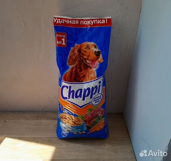 Корм для собак Чаппи 15 кг Мясное Изобилие