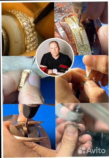 Cartier кольцо Love 0.07ct