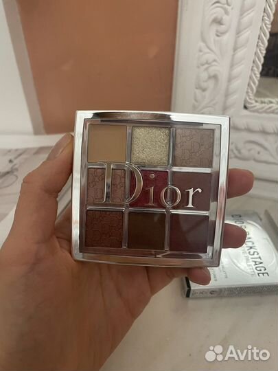 Dior backstage тени. Новые