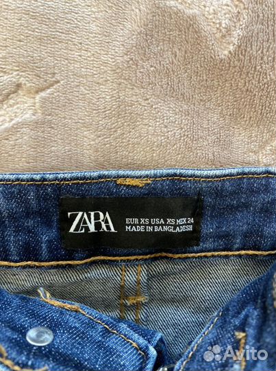 Джинсовая юбка zara