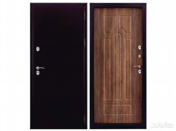 Входная дверь Урал мп с отделкой панель