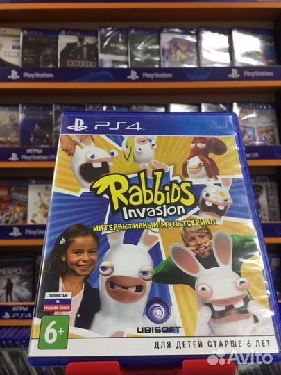 Rabbids Invasion Интерактивный мультсериал PS4